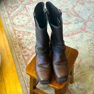 Like new Frye Harness Leather Moto Boots